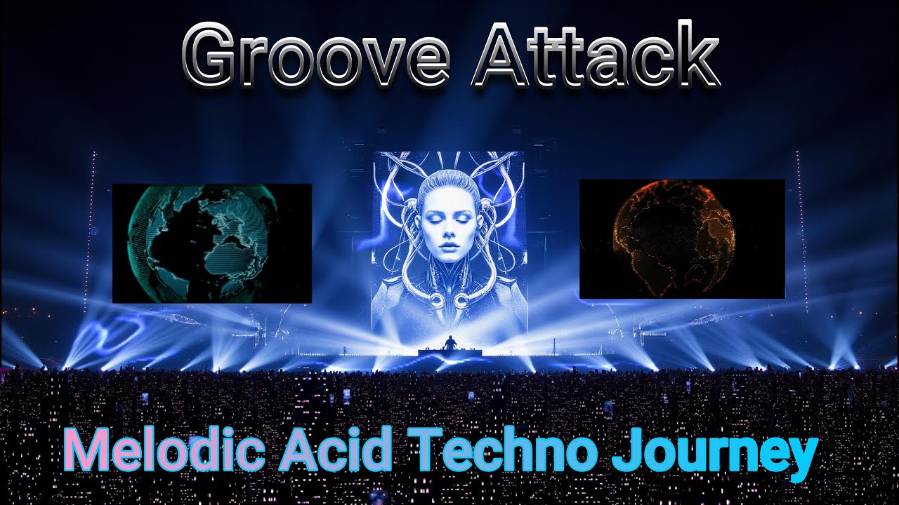 🚀 Groove Attack | Melodic Acid Techno Journey | 1h Set