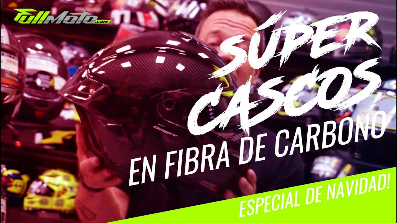 S&uacute;per Cascos en Fibra de Carbono / Especial de Navidad / Fullmoto