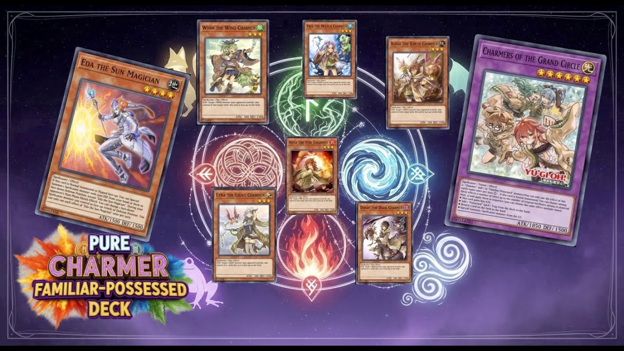 MDPRO3, PURE Charmer Familiar-Possessed DECK,Charmers of the Grand Circle, [CH02]