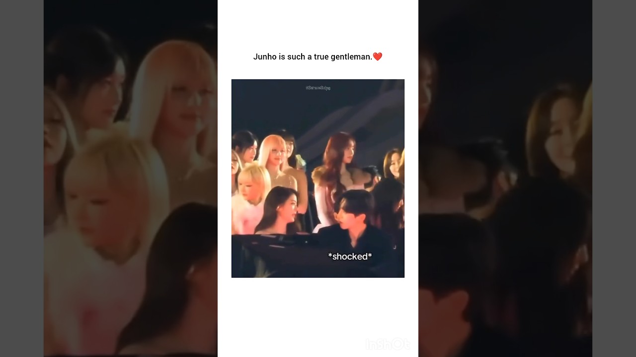 such a sweet gesture ☺️ #junho #wonyoung #shorts #viral #trending #southkorea