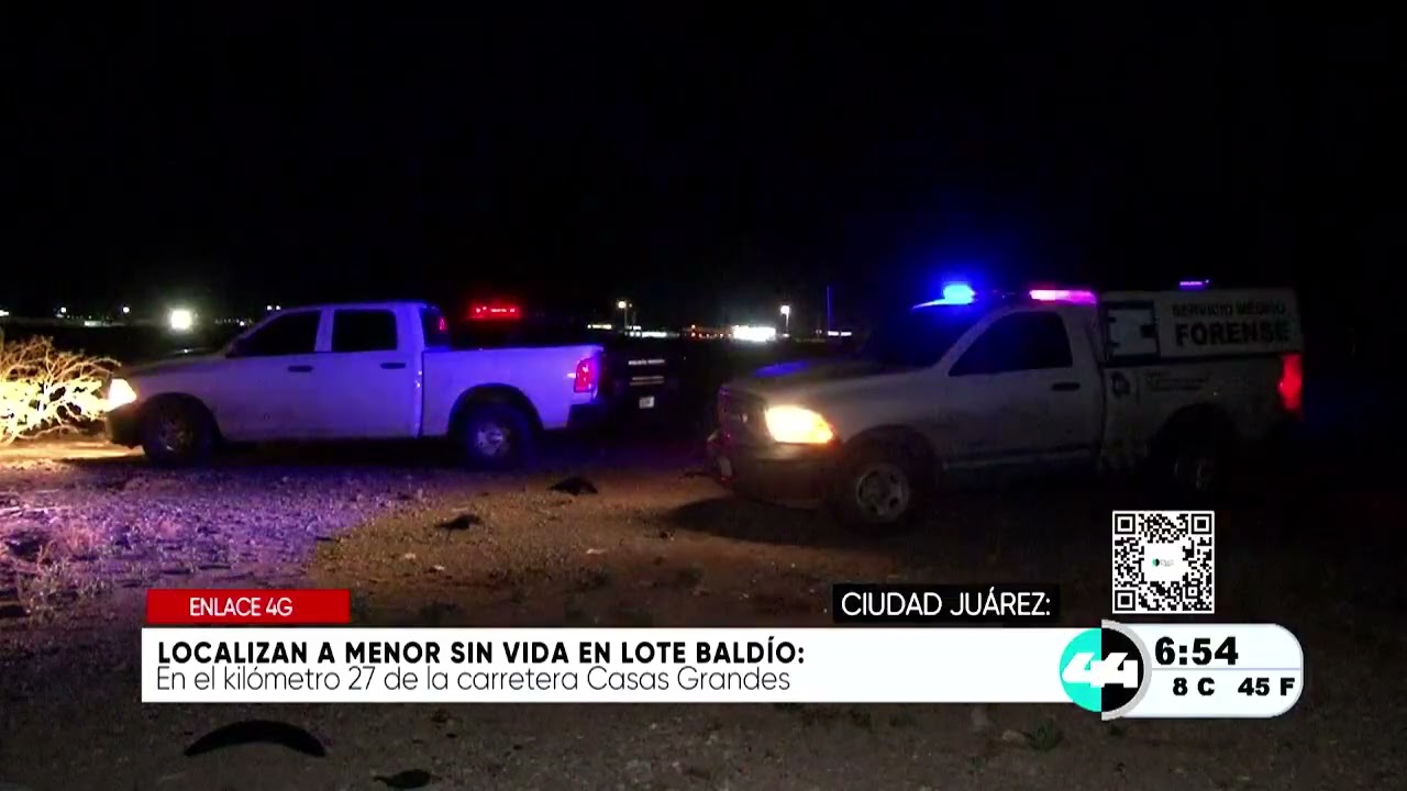 Localizan a menor sin vida en lote baldío