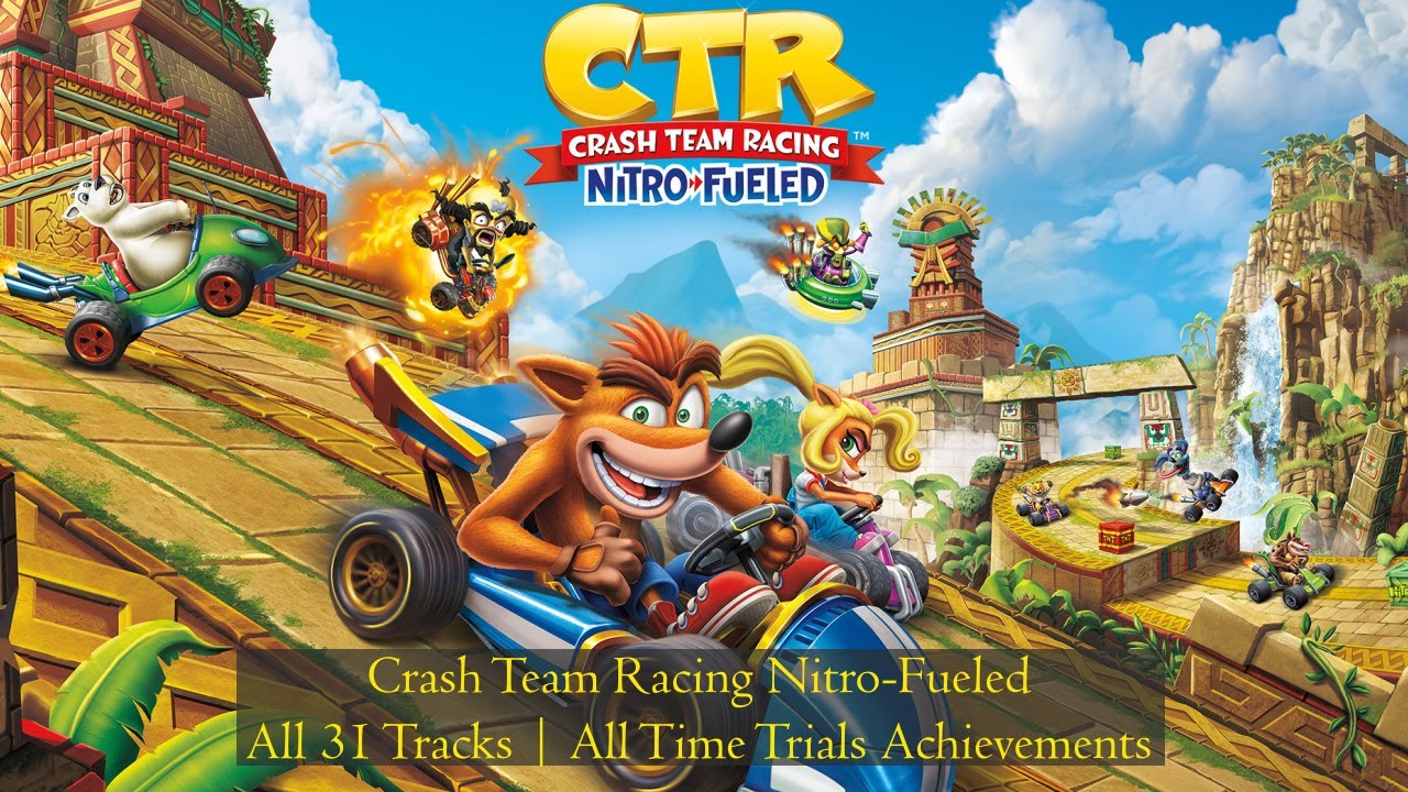 Crash Team Racing Nitro-Fueled | Crash Cove | Time Trial | 4K | 60 FPS