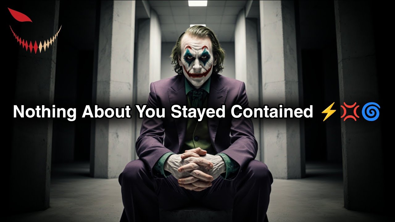 You TRANSCENDED The Limits of Normal ⚡😶‍🌫️ And Reality ITSELF Started Recalibrating - Joker Speech
