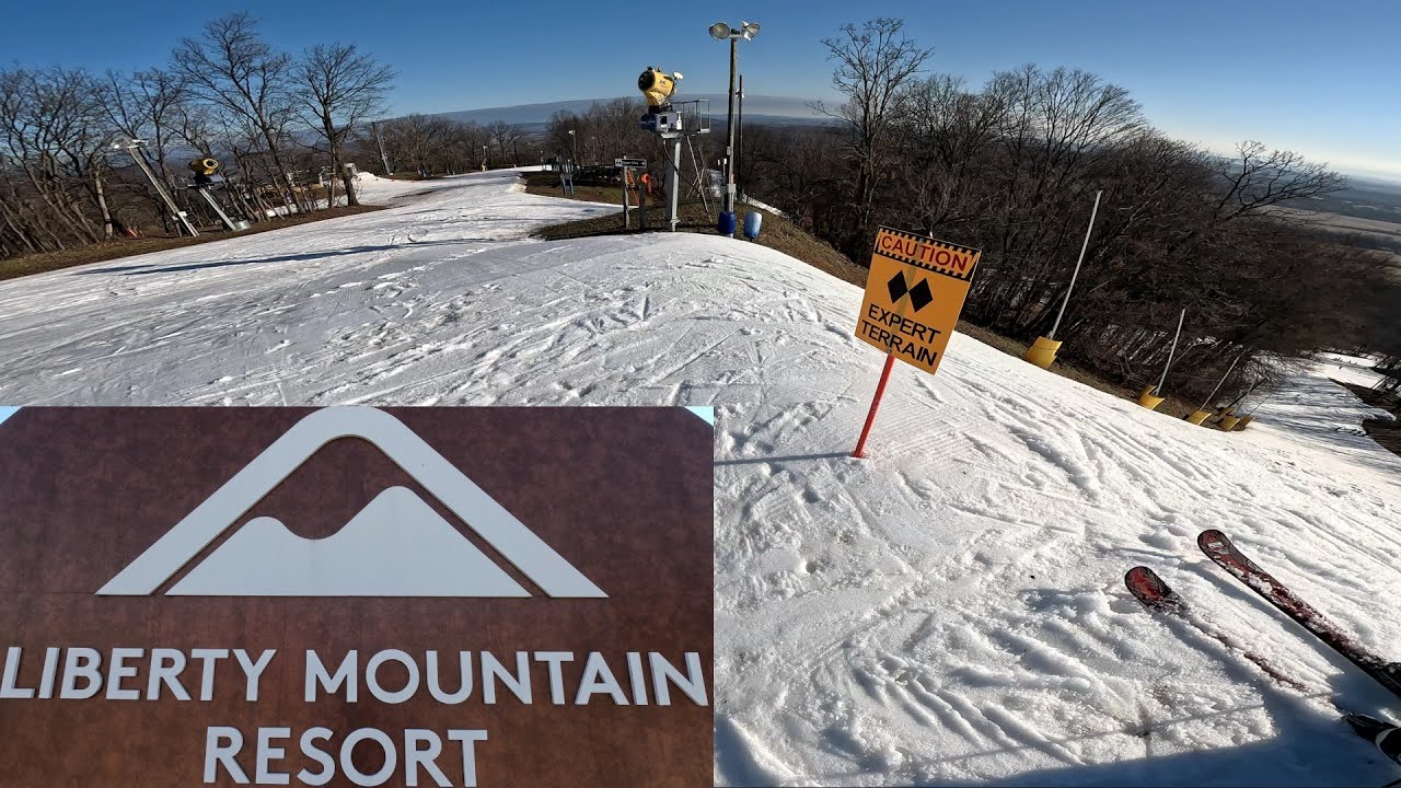 Skiing at Liberty Mountain Resort in PA