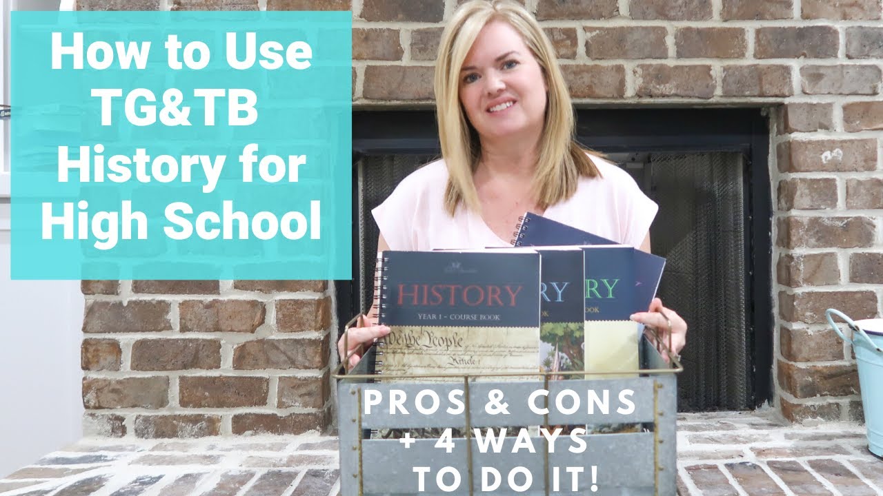 The Good And The Beautiful HISTORY for HIGH SCHOOL | How to use TG&TB HISTORY for HIGH SCHOOL CREDIT