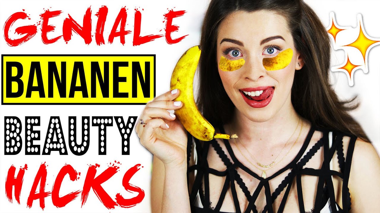 WAS DU MIT BANANEN ALLES MACHEN KANNST! 8 GENIALE BEAUTY HACKS & DINGE: ZÄHNE BLEICHEN TEST,..