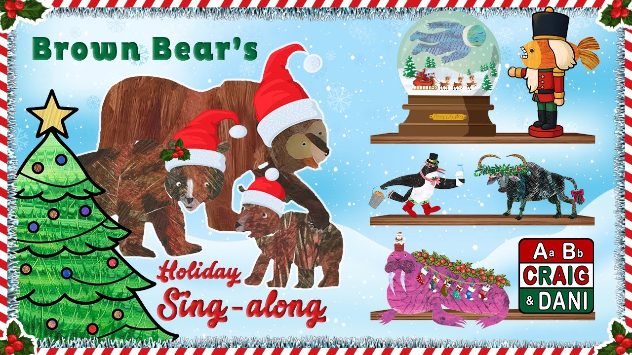 Holiday Celebration with Brown Bear & Friends | Christmas Animation (World of Eric Carle)