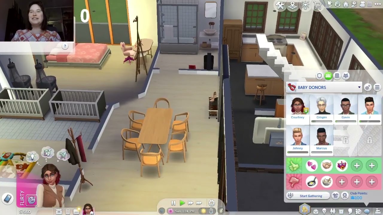 Sims 4: Испытание на 100 детей, эпизод 1: Начинается хаос