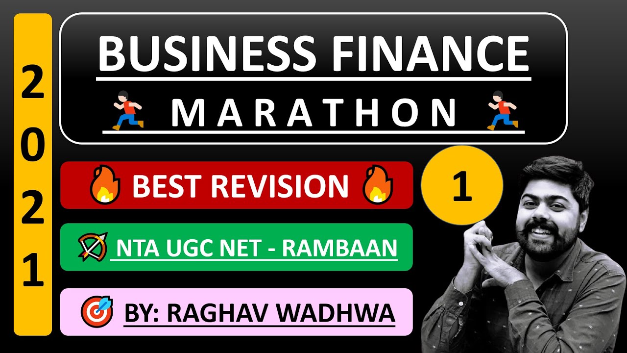 🔥 BUSINESS FINANCE - Part I | ✌ SCORE FULL in this Very Important Unit | 🎯UGC NET |🏆BEST REVISION