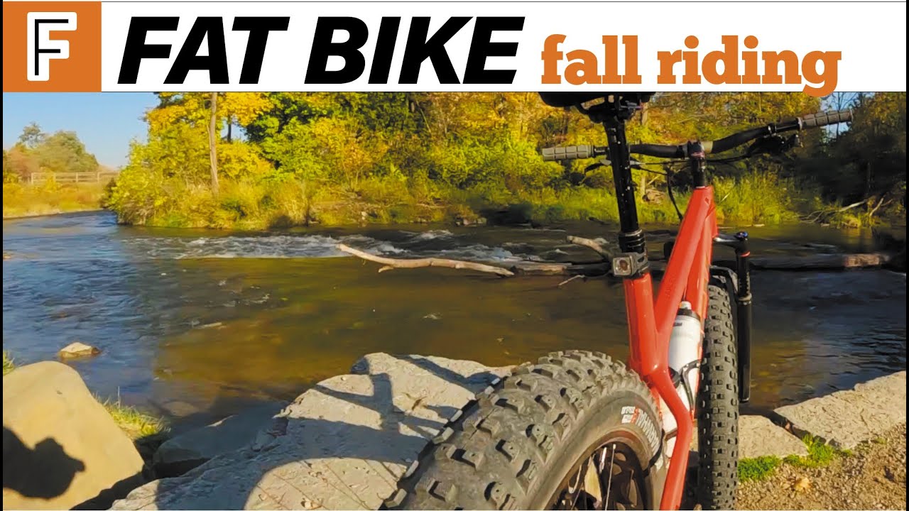 fat biking with the 2023 Trek Farley 9.6 on a beautiful fall day in Michigan.