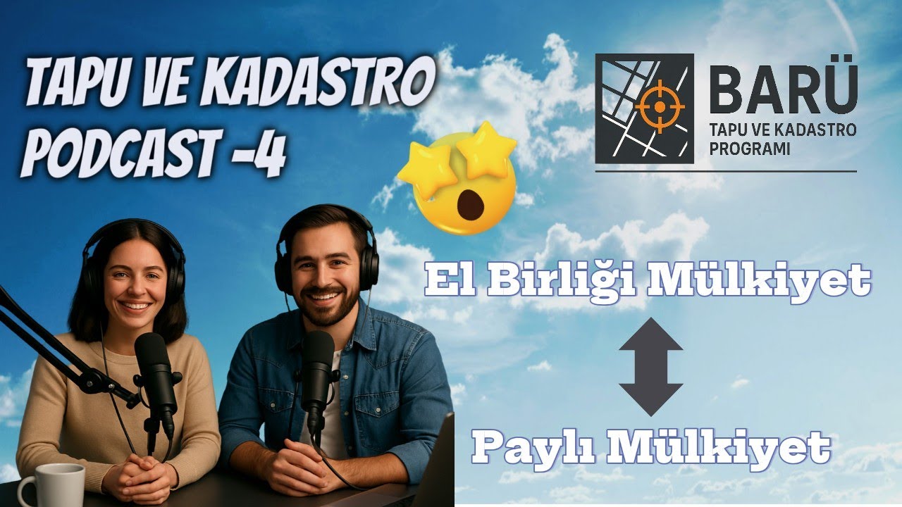 Tapu'da El birliği Mülkiyeti - Paylı Mülkiyete Dönüşüm Konularına Çözüm Buluyoruz? #podcast #fyp