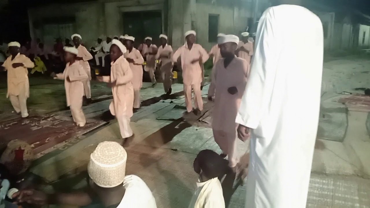 Zamuni Madrasatul Answar from Miritini during Miladun Nabii at Madrasatul Haudhwi Rasul Makupa