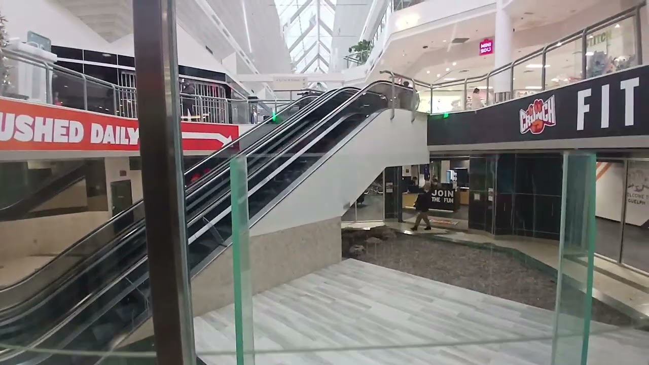 (December 25th update) Dewhurst hydraulic scenic Elevator @ Stone Road Mall, Guelph ON