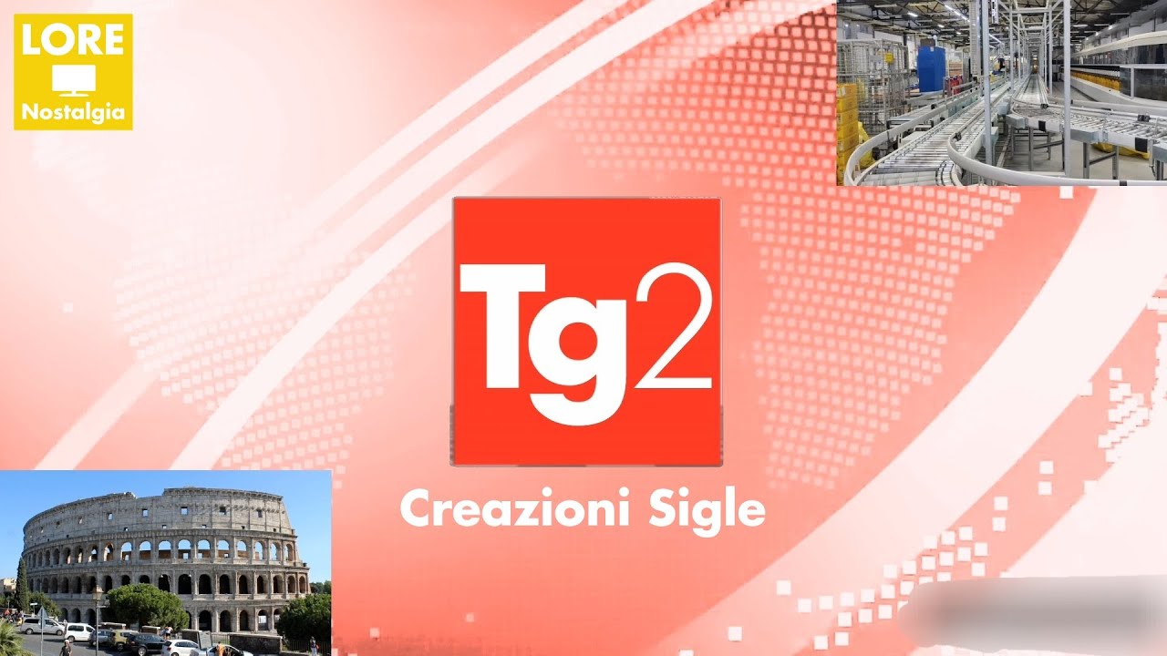 TG2 CREAZIONI SIGLE | 🟡📺 LORE NOSTALGIA