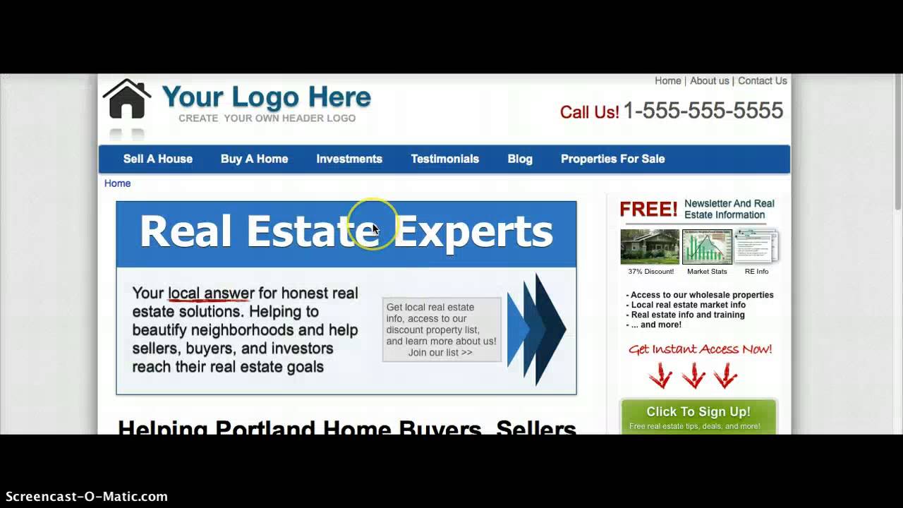 Real Estate Investor Websites