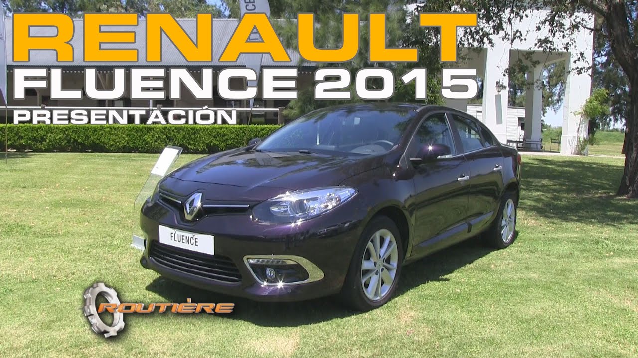 Renault Fluence 2015 Presentación - Routière - Nota Alejandro Reggi - Julieta Rotger