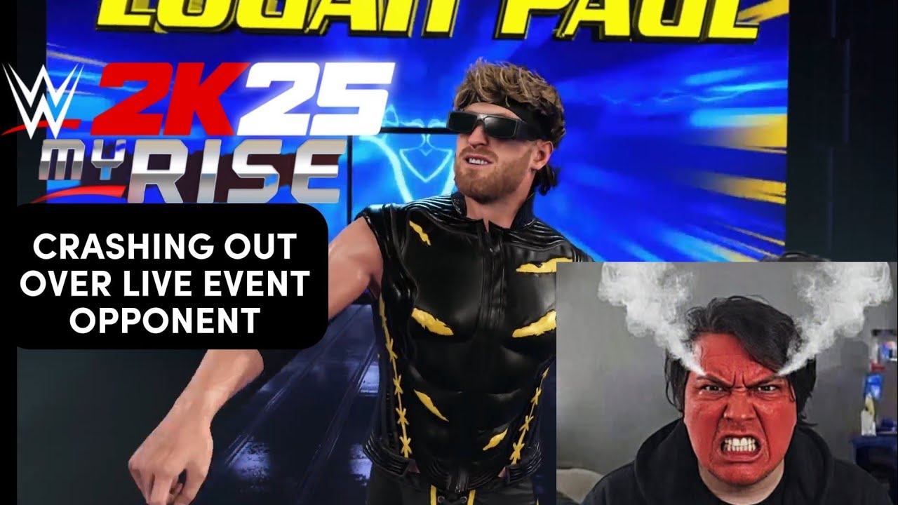 CRASHING OUT OVER LIVE EVENT OPPONENT WWE 2K25 MYRISE EPISODE 2