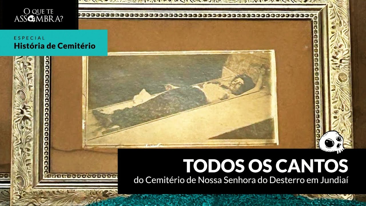 Tour pelo cemitério Municipal Nossa Senhora do Desterro em Jundiaí