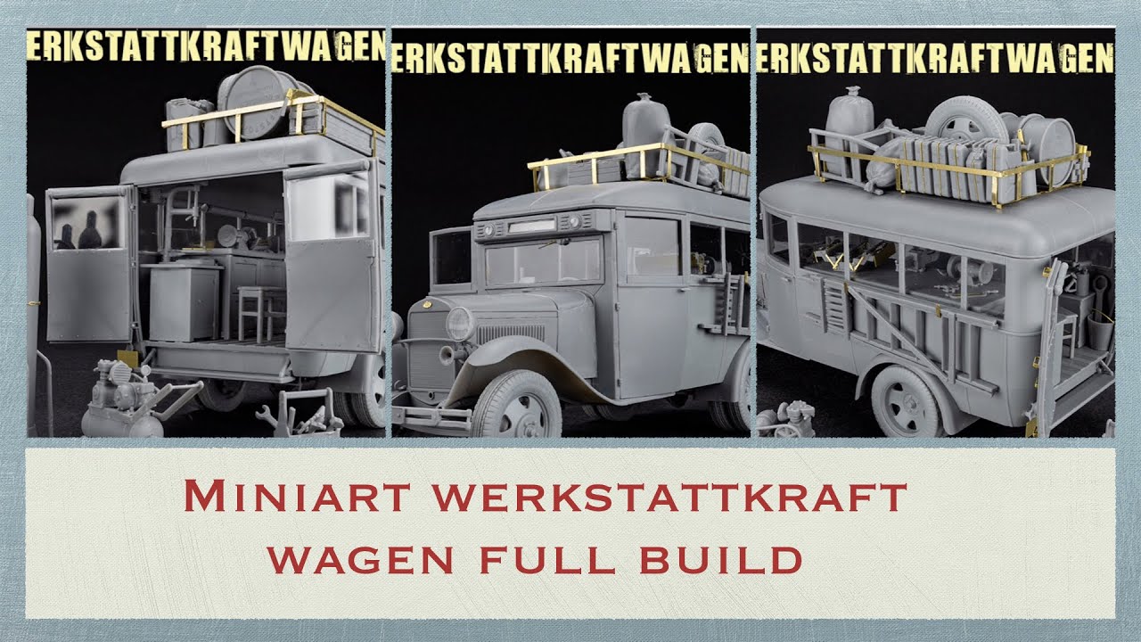 MINIART WERKSTATTKRAFT WAGEN (update 1)