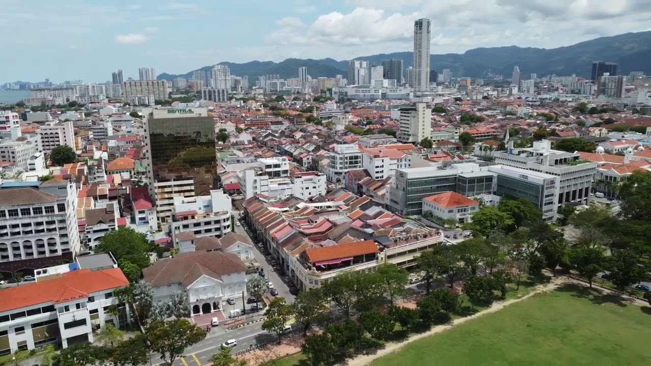 Bird's eye view - Fort Cornwallis | Penang Esplanade