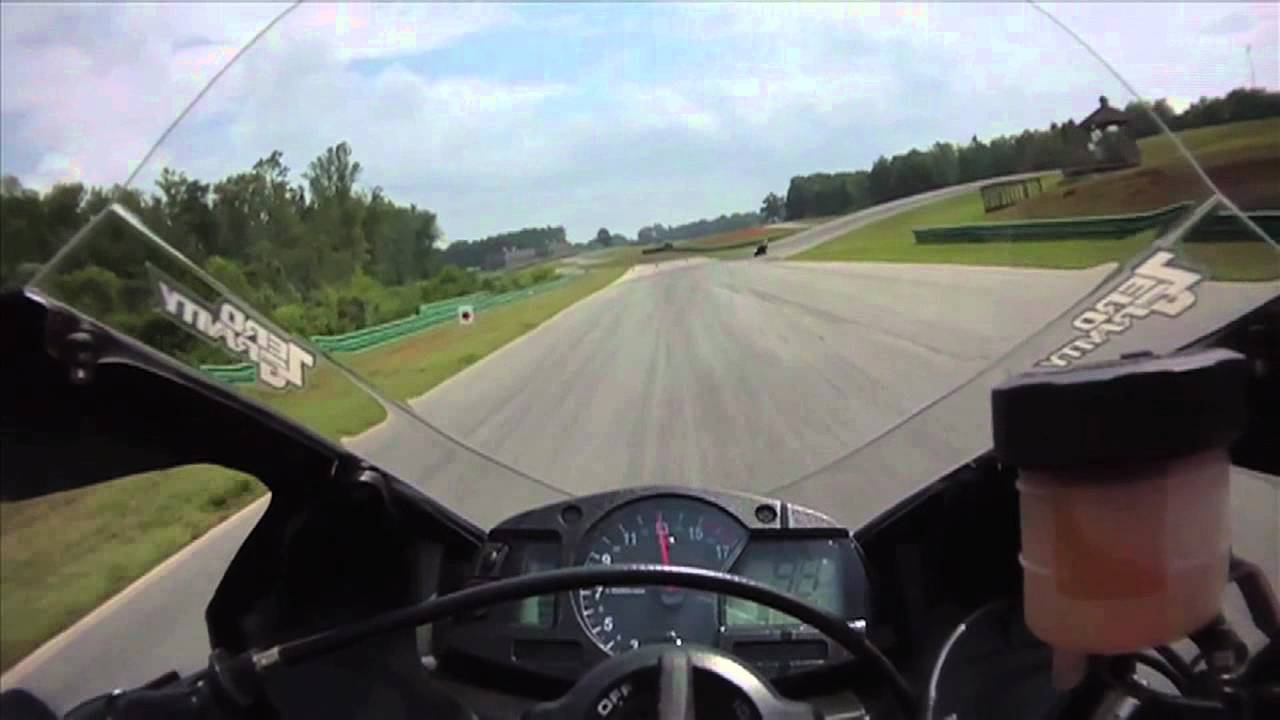 Reg Pridmore has a blast on his CBR600RR at VIR