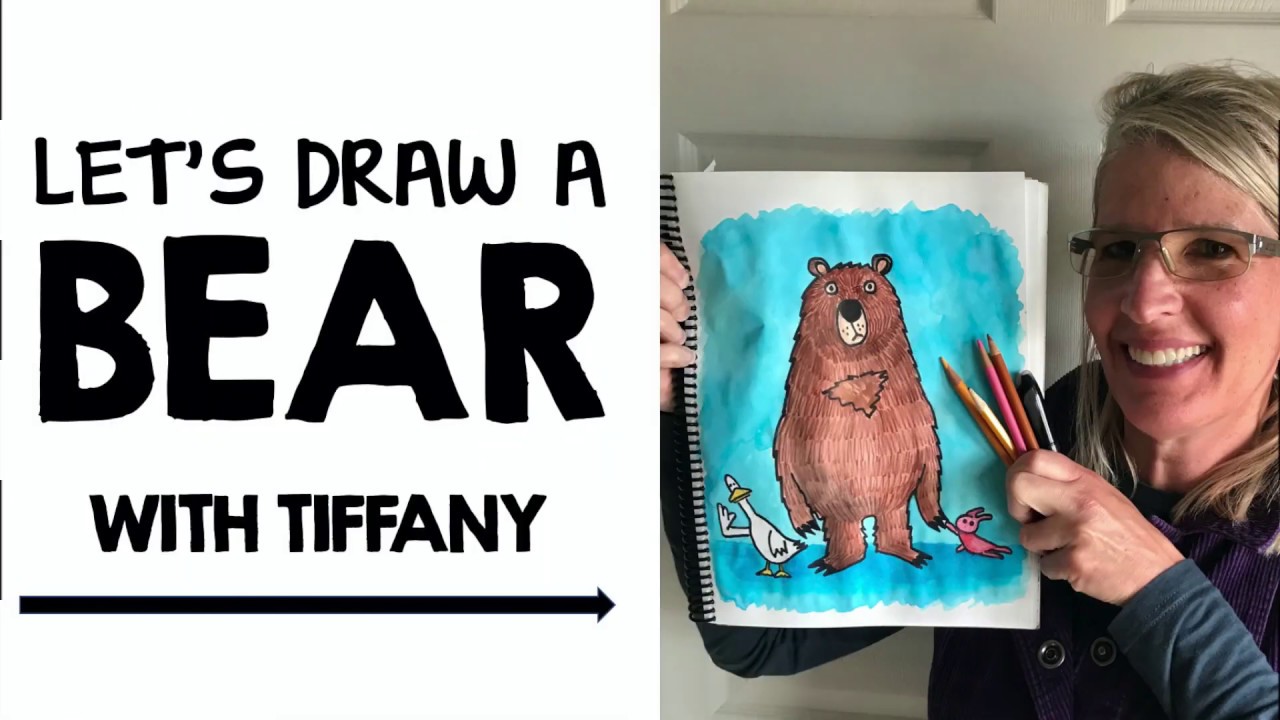 How to Draw a Bear: Art Lesson in ASL