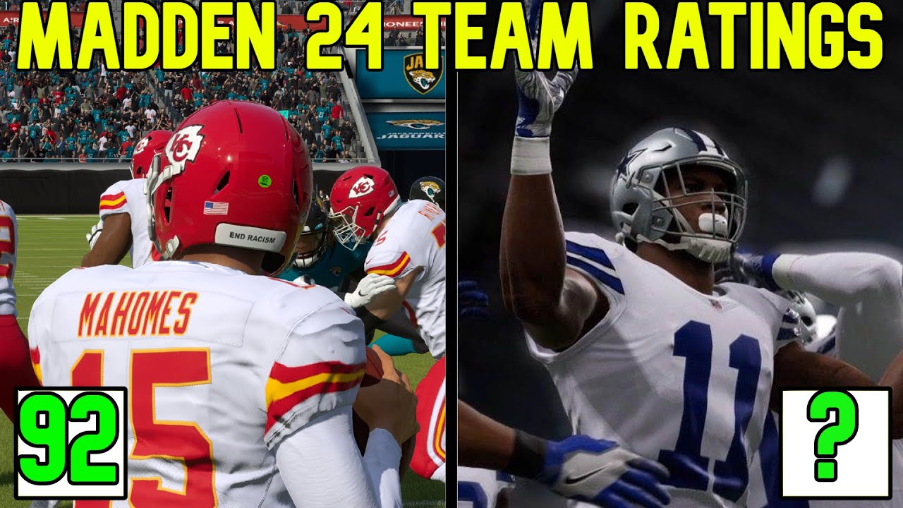 Top 10 Best Teams in Madden NFL 24!?
