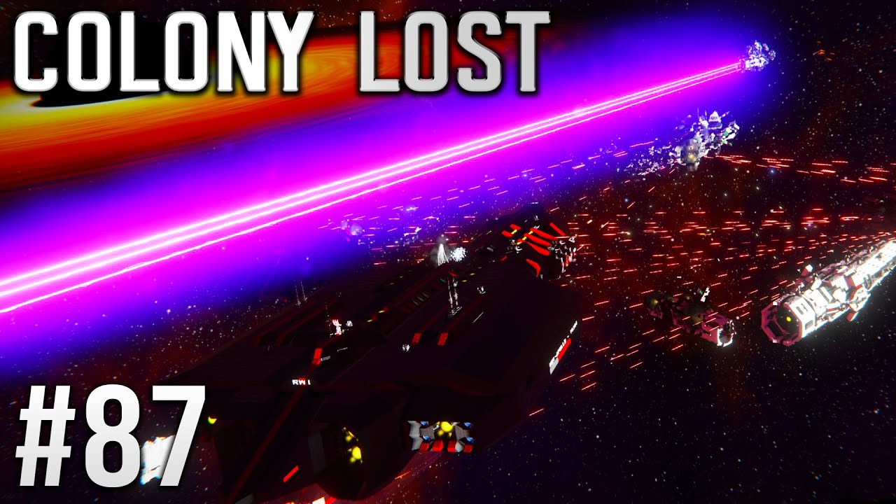 Space Engineers - Colony LOST! - Ep #87 - BATTLE of the Blackhole!