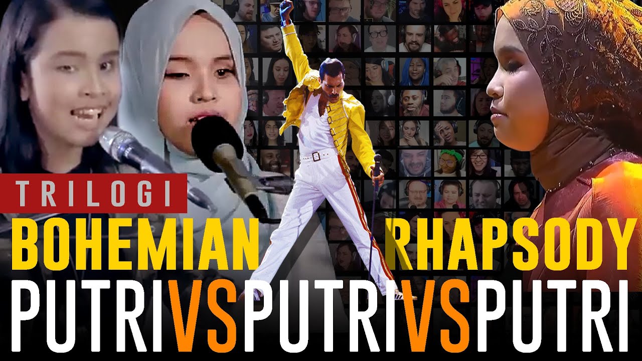 MANA YG KAMU SUKA❓ PUTRI VS PUTRI VS PUTRI Putri Arani Bohemian Rhapsody Trilogy