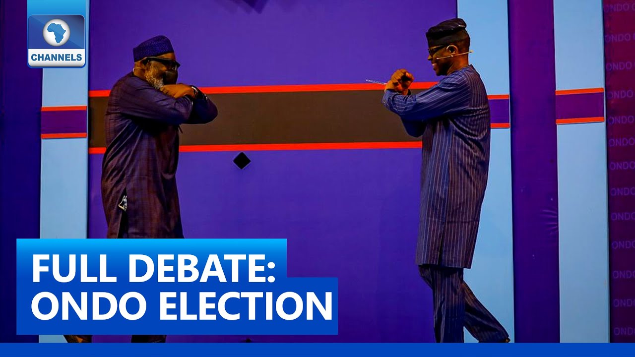 FULL VIDEO: Ondo Governorship Debate 2020 (Akeredolu VS Jegede)