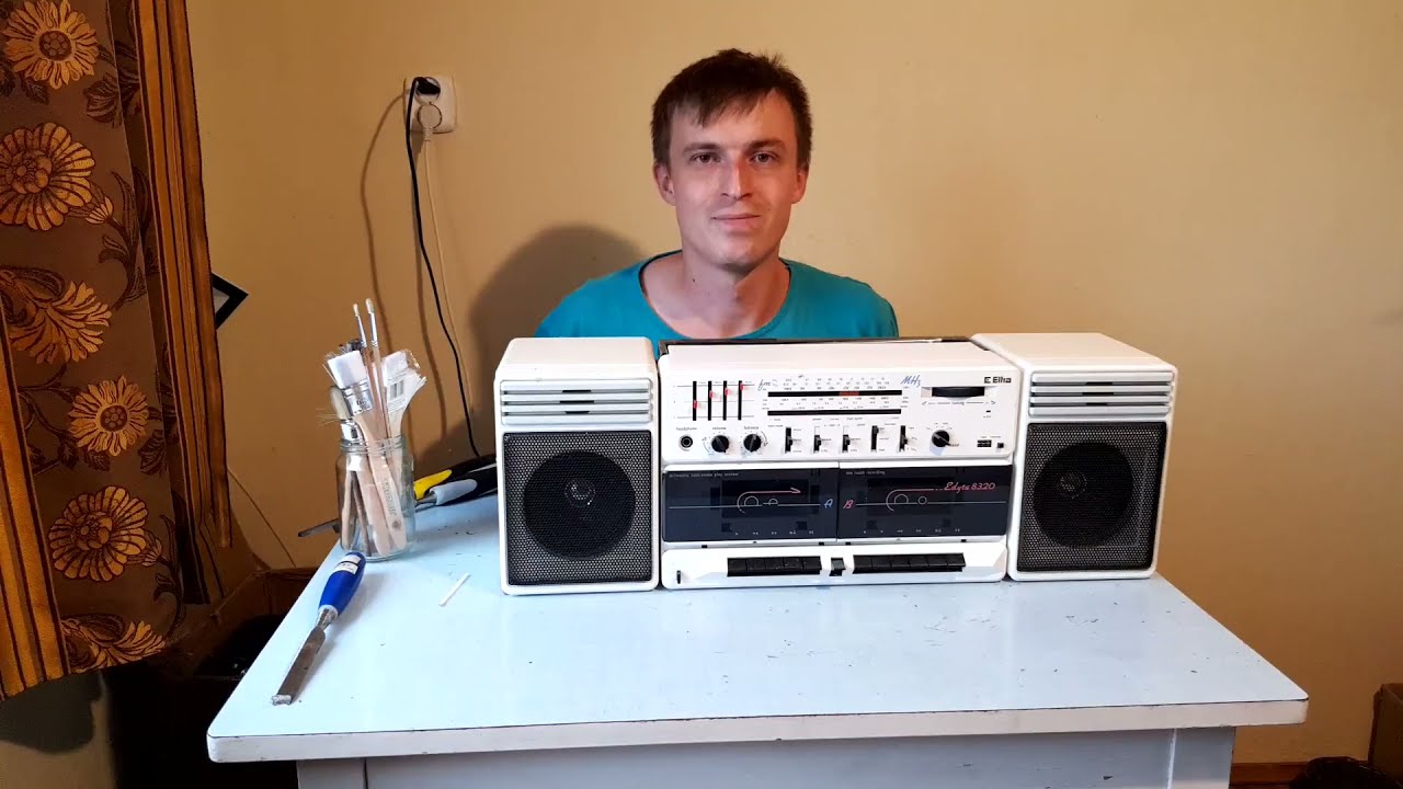 UNITRA ELTRA RMS 8320 EDYTA 2 RADIOMAGNETOFON PREZENTACJA WRAZ Z OM&Oacute;WIENIEM ZOBACZ I POSŁUCHAJ