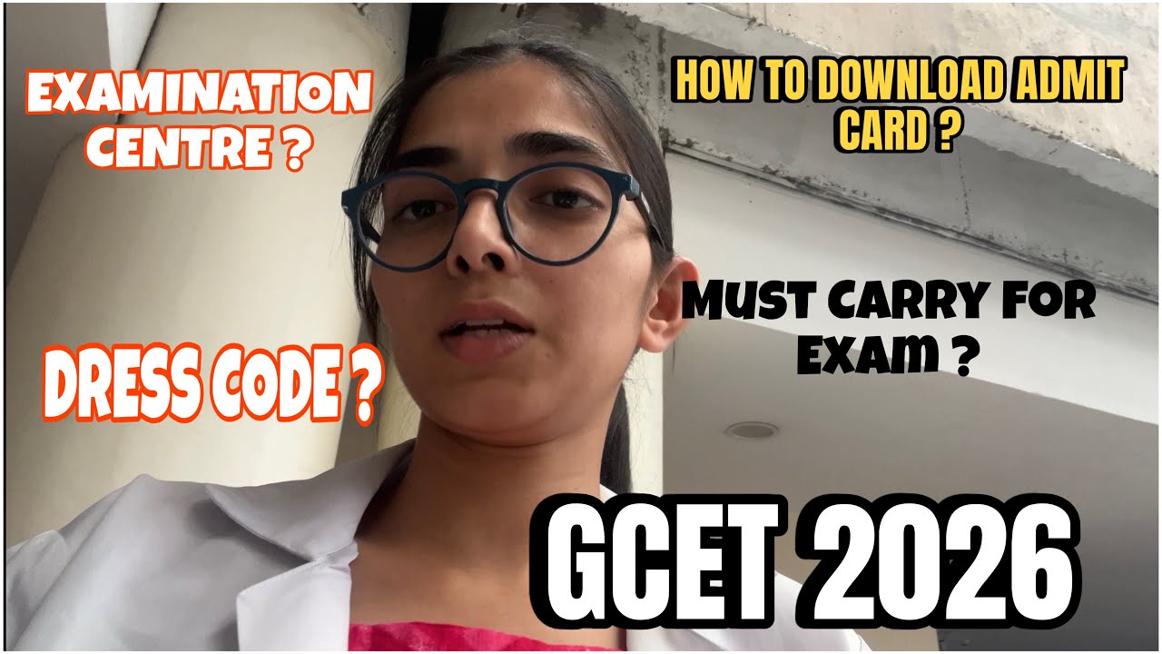 GMCH combined entrance test 2026 | GCET 2026 | Bsc nursing entrance exam | GMCH Chandigarh | 