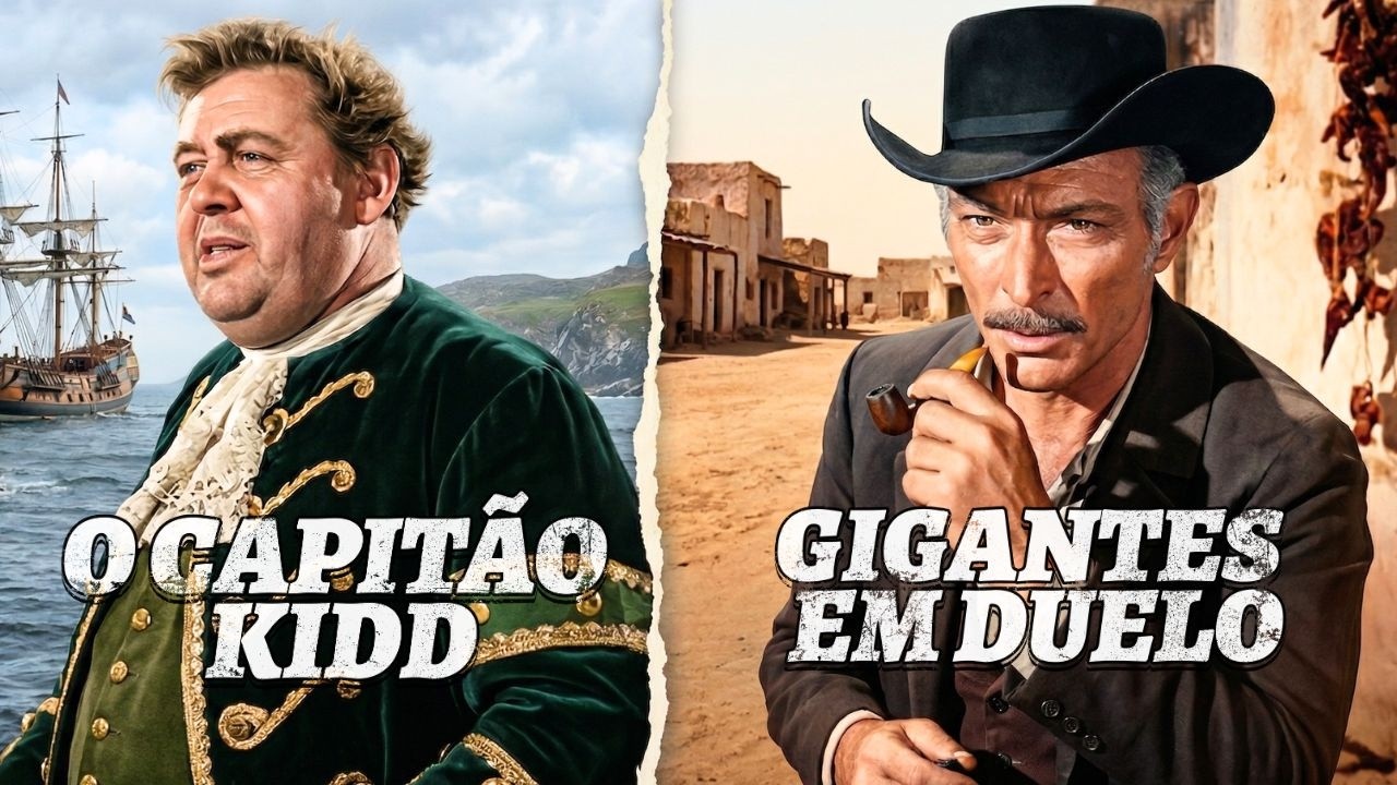 Gigantes Em Duelo - O Capit&atilde;o Kidd | Dois Filmes Lend&aacute;rios Em Um S&oacute;! | Dublado Em Portugu&ecirc;s
