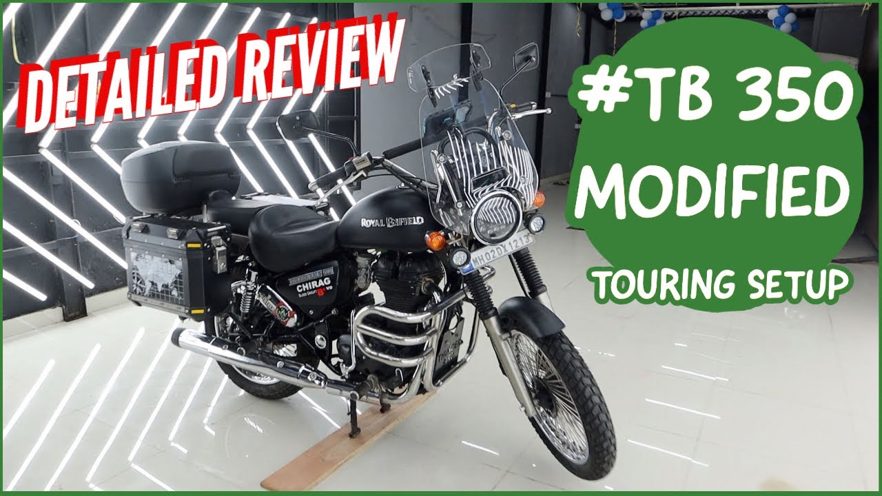 ROYAL ENFIELD THUNDERBIRD MODIFIED | TOURING SETUP WITH PANNIERS