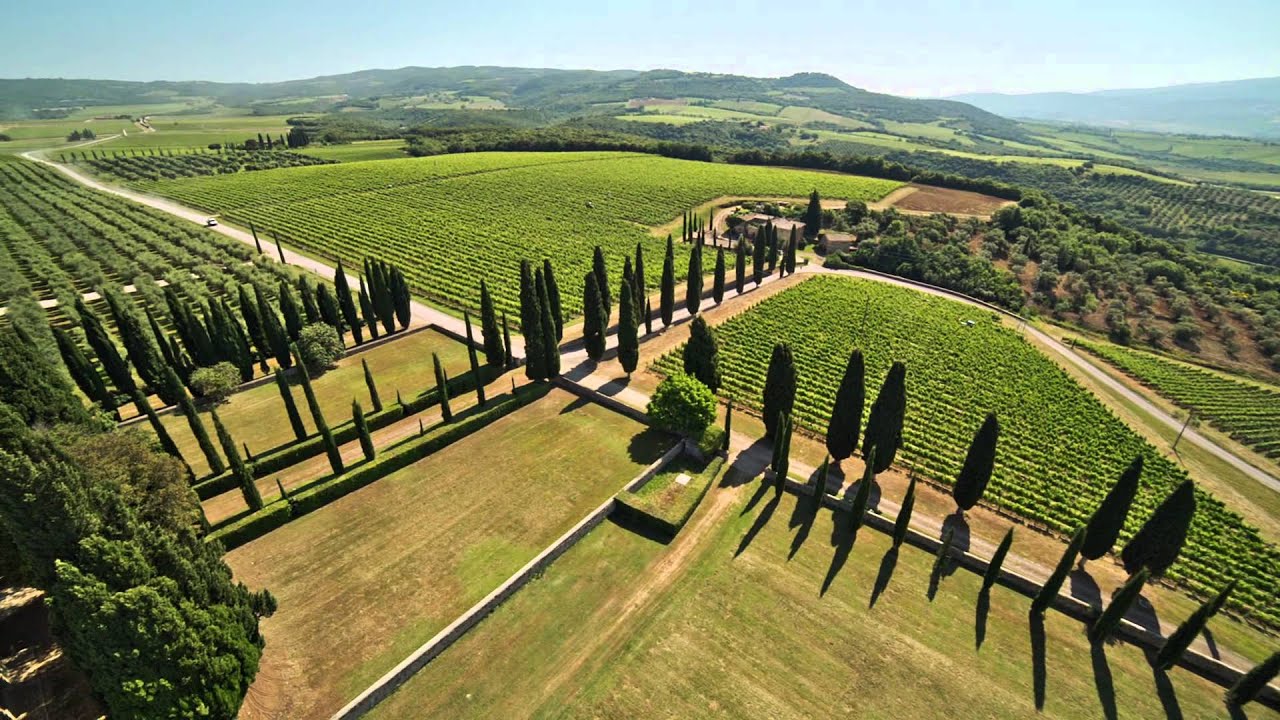 Argiano aerial tour H264