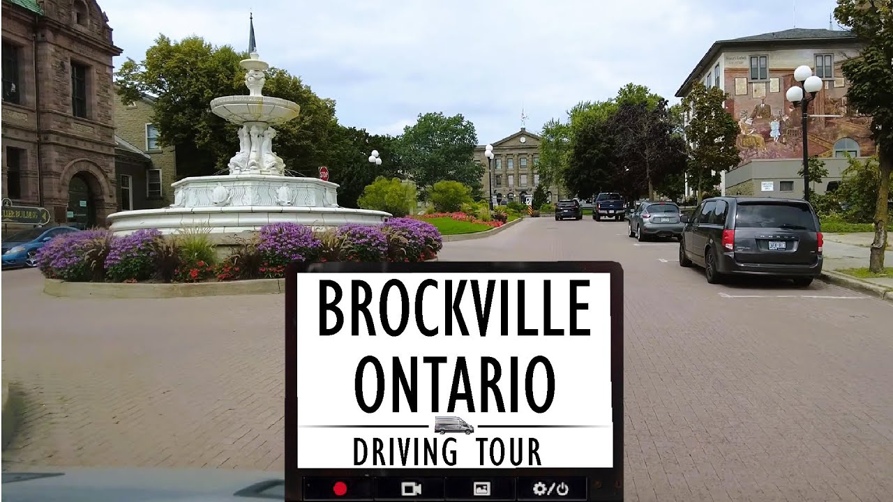 Brockville, Ontario: 4K Drive through Historic Beauty | Explore the Thousand Islands Gateway 🚗🍁