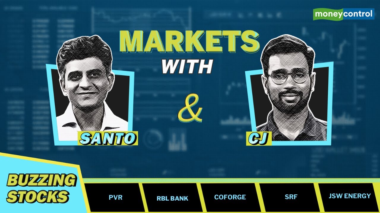 Stock Market Live: PVR Q1 Results Shine But Picture Abhi Baaki Hai | Markets With Santo & CJ