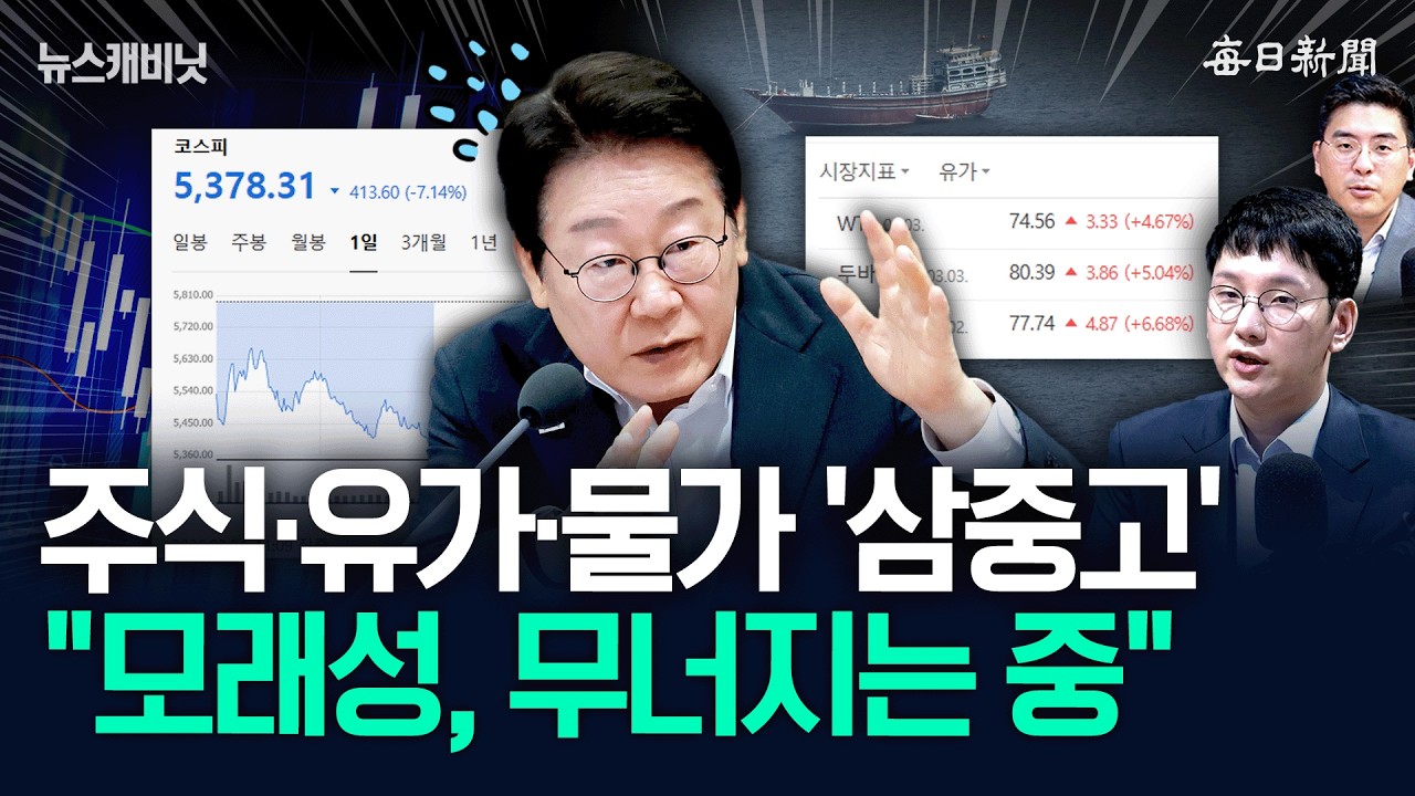 주식·유가·물가 '삼중고'…