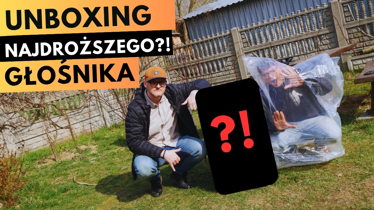NAJDROŻSZY GŁOŚNIK NA KANALE?! UNBOXING!