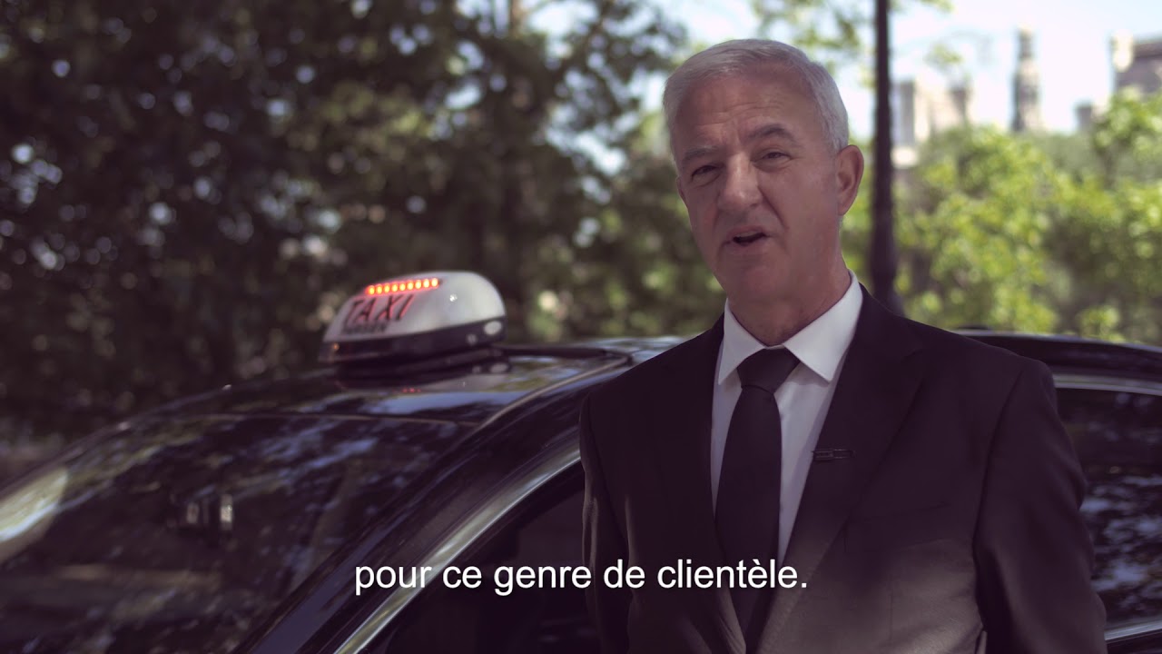 Portrait de Mario, chauffeur G7 Club Affaires Premium