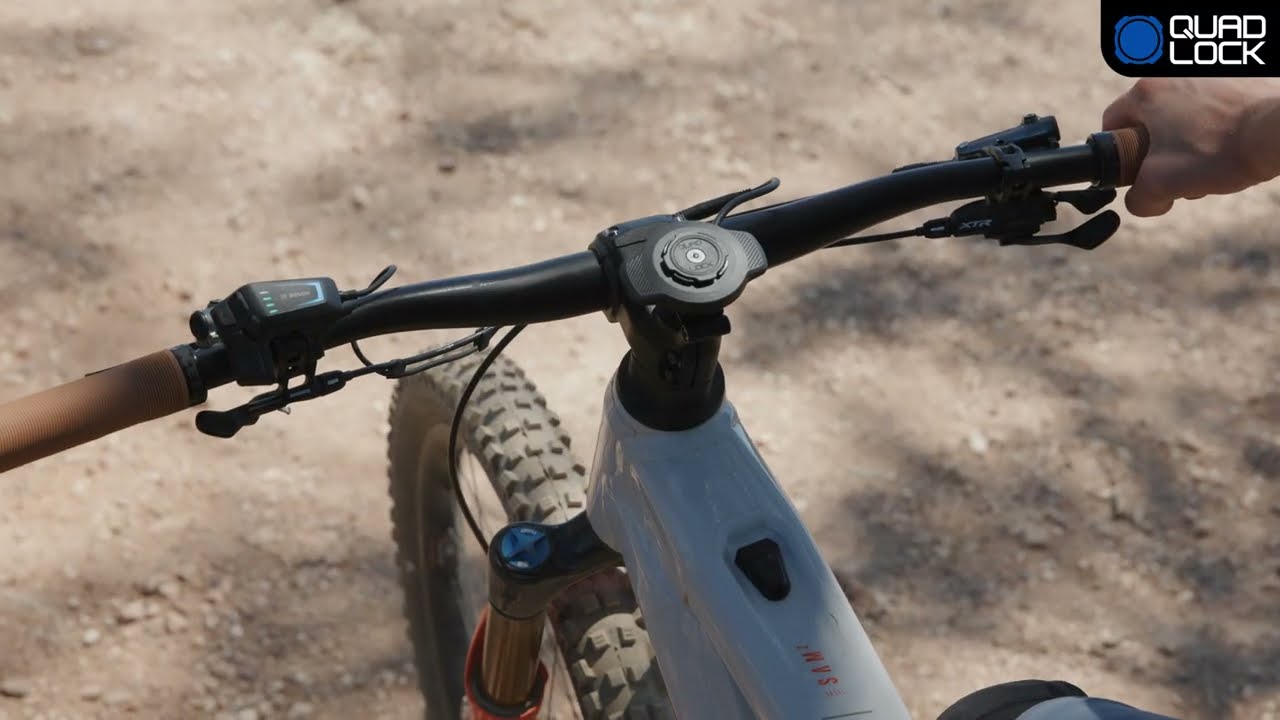 How to Install Quad Lock E-Bike Waterproof Wireless Charging Head | Plug & Play for Bosch & Shimano
