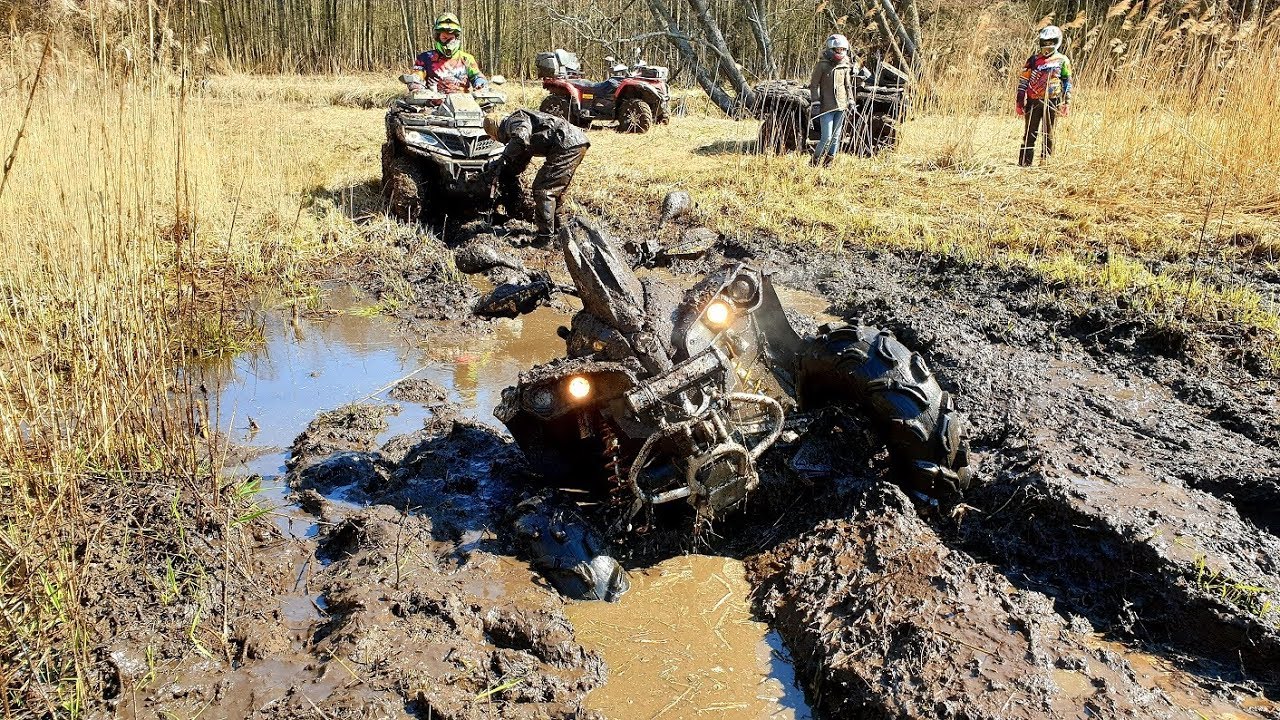 Пыль грязь и квадроциклы CAN AM POLARIS CFMOTO YAMAHA