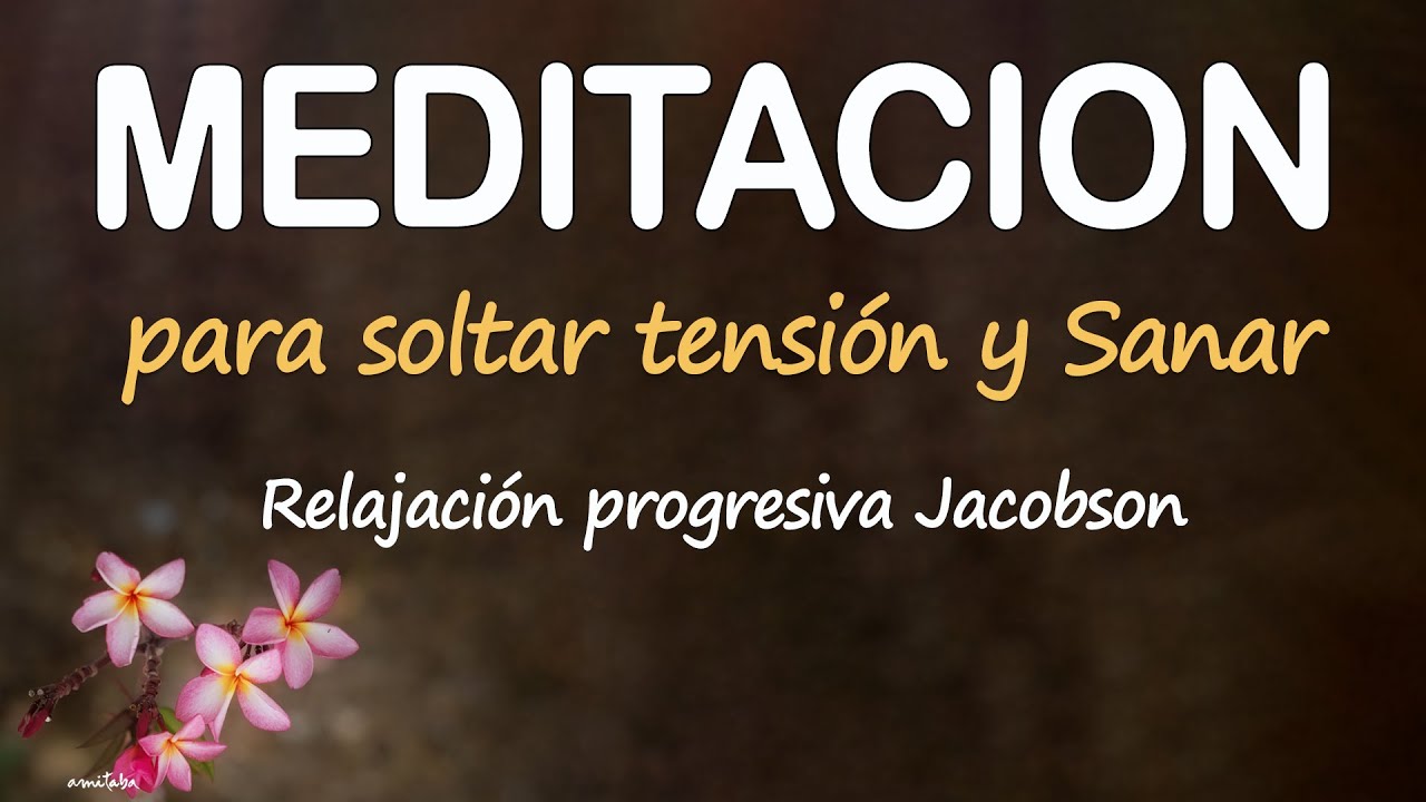 SANAR ANSIEDAD Y TENSION MUSCULAR 💚DORMIR TODA LA NOCHE CON RELAJACION PROGRESIVA JACOBSON 😊DUERME