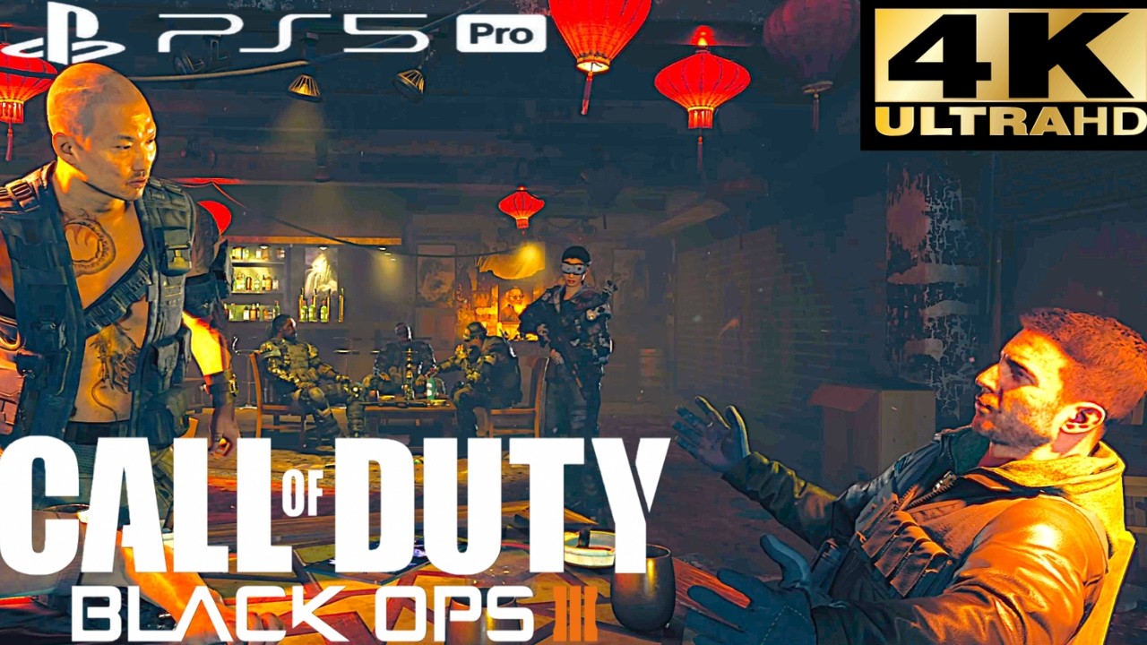Provocation - Call Of Duty PS5 Pro 4K Ultra HD Black Ops III Campaign (No Commentary)