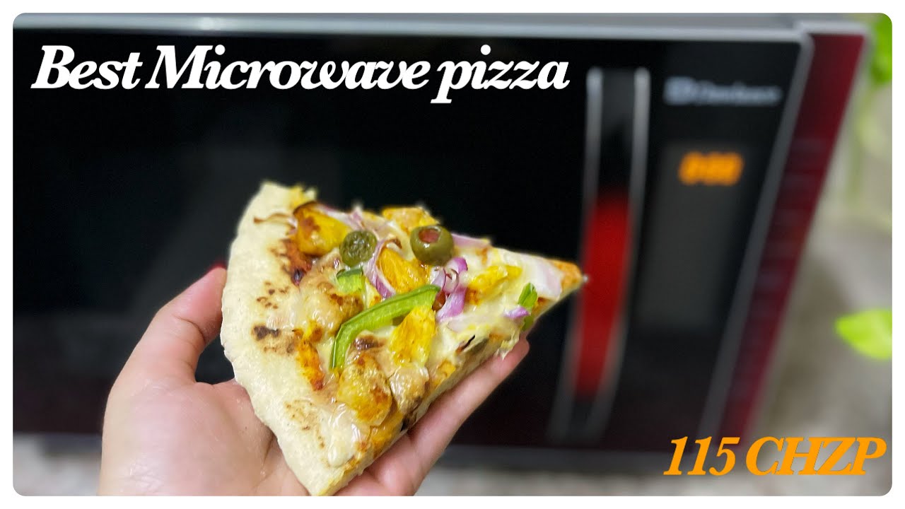 Dw 115 CHZP || How to make pizza in microwave convection oven at home?|| Best microwave pizza