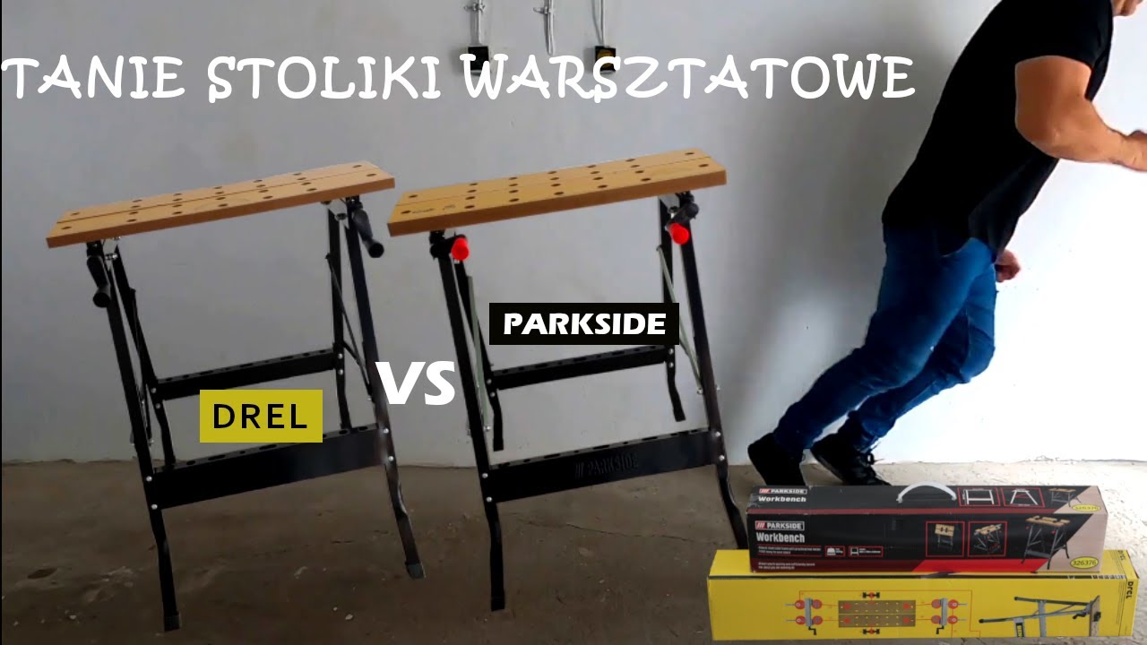 Stół warsztatowy zaciskowy Parkside z Lidla czy Drel z Leroy Merlin ?