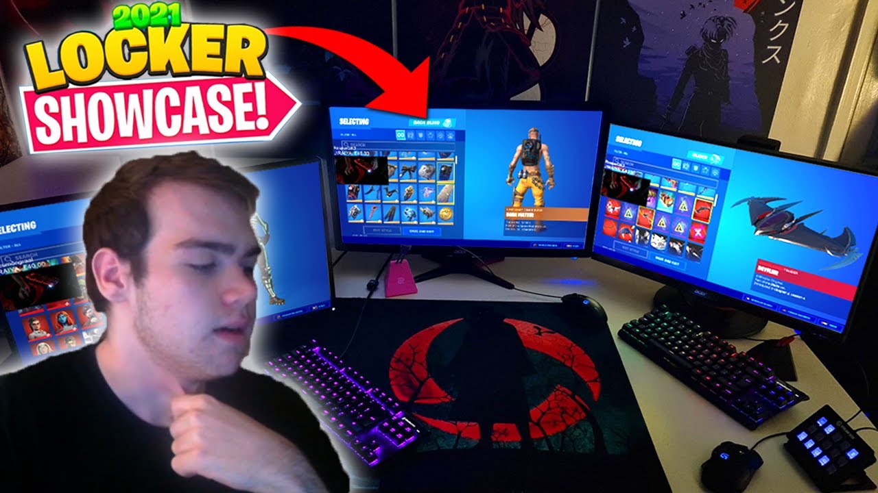 Mongraal 2021 FORTNITE LOCKER TOUR! (Worlds Most Expensive Account!)