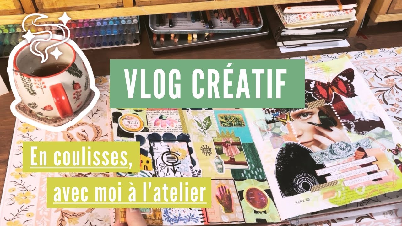 VLOG cr&eacute;atif #05 - je pr&eacute;pare les contenus du mois Patreon avec vous! 