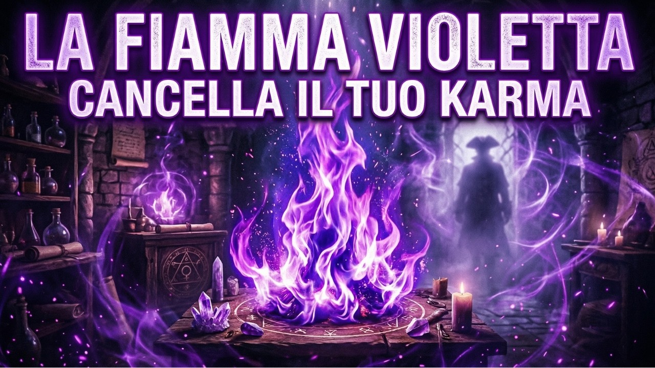 CANCELLA IL KARMA NEGATIVO: IL POTERE DELLA FIAMMA VIOLETTA 💜