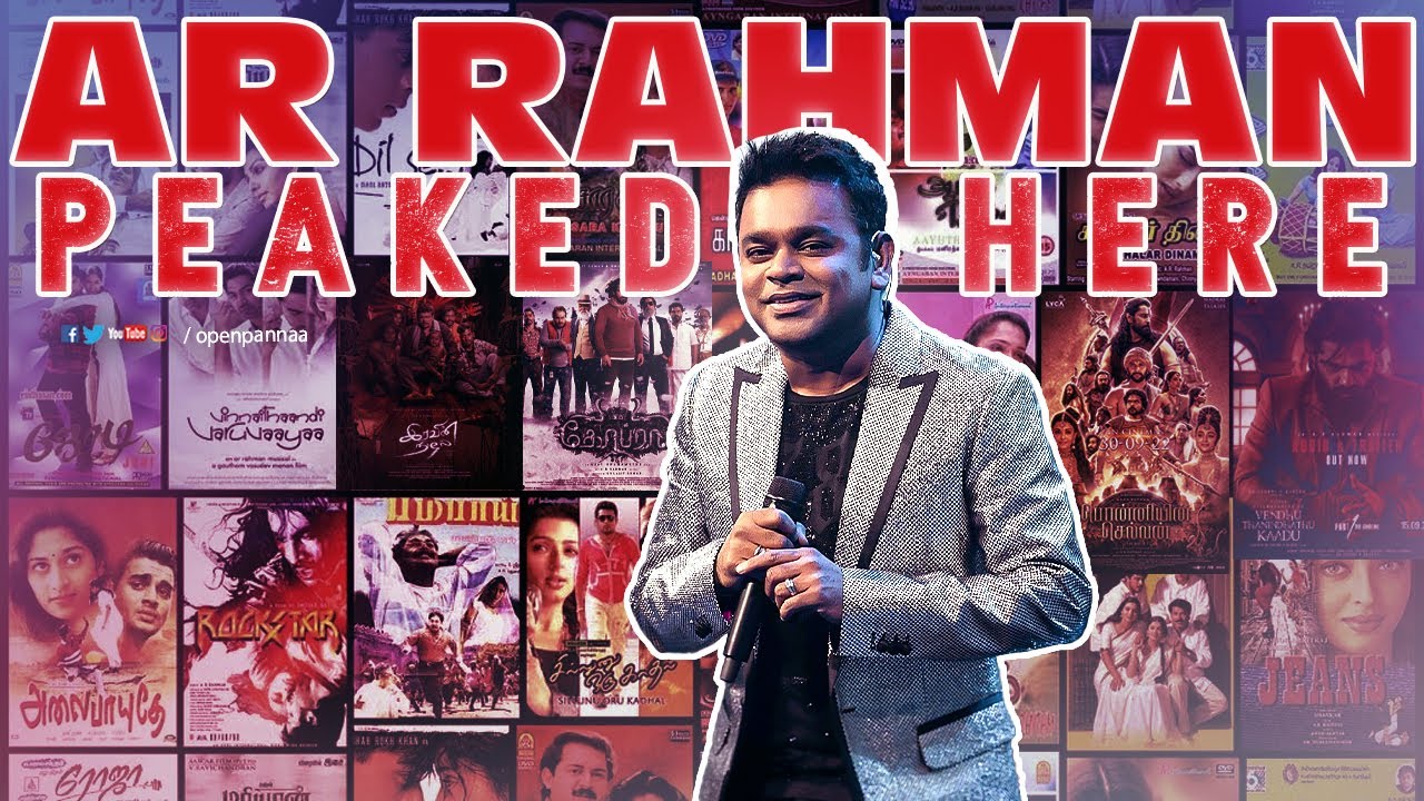 AR Rahman Peaked Here | Roja to Ponniyin Selvan | Open Pannaa | Vj Abishek